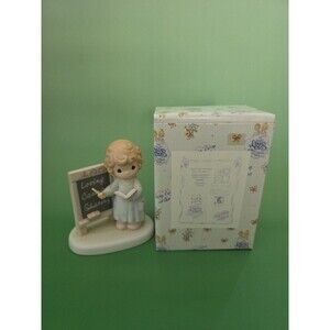Mib  Precious Moments Figurine "Love One Another" PM961 1996 Members Only E